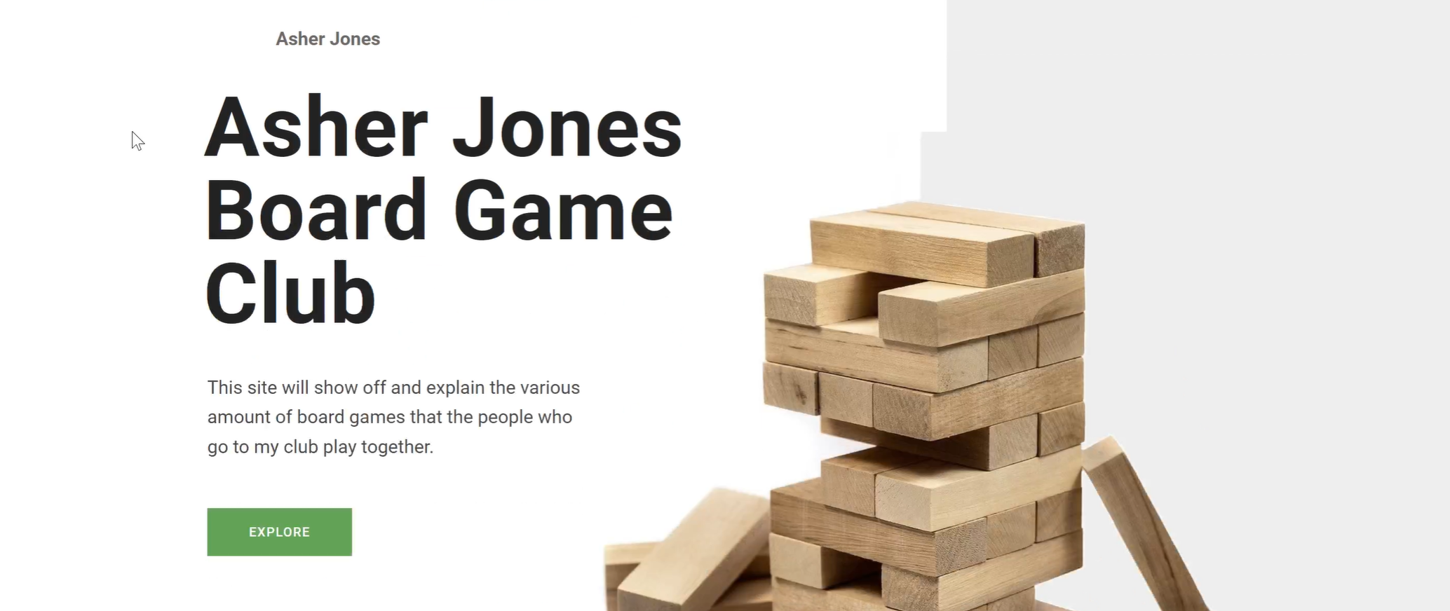 Board Game Club Project